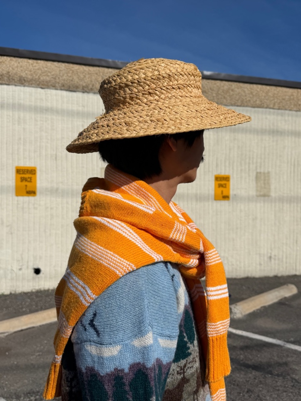Helen Kaminski Natural Straw Boater Hat